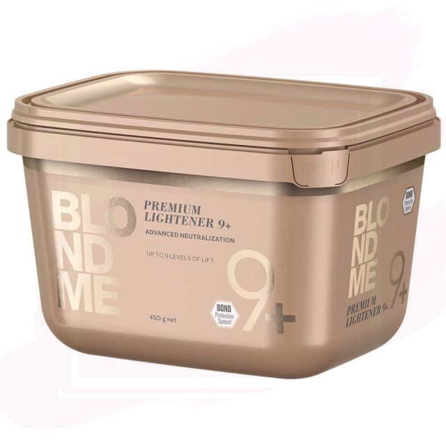 Schwarzkopf BlondMe Premium Lightener Polvo Decolorante 9+ 450g