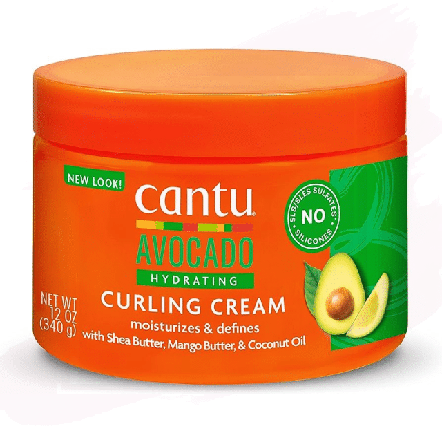 Cantu Avocado Hydrating Curling Cream Crema para Rizos 354ml/340g