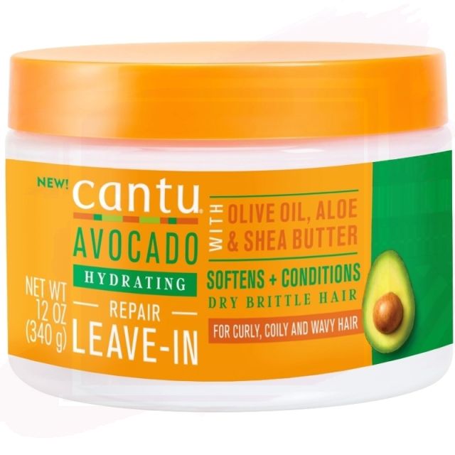 Cantu Avocado Hydrating Repair Leave-In Tratamiento Reparador 354ml/340g