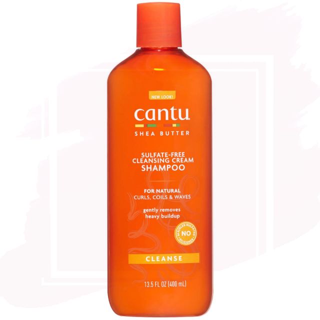 Cantu Shea Butter for Natural Hair Cleansing Cream Shampoo Sin Sulfatos 400ml