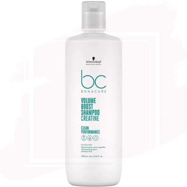 Schwarzkopf Bonacure Volumen Boost Creatine Champú para Cabellos Finos 1000ml