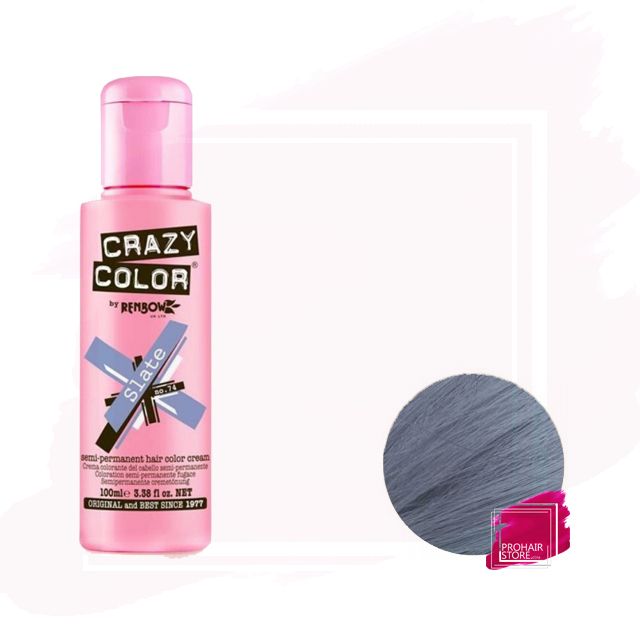 Crazy Color Tinte Semipermanente 74 - Slate 100ml