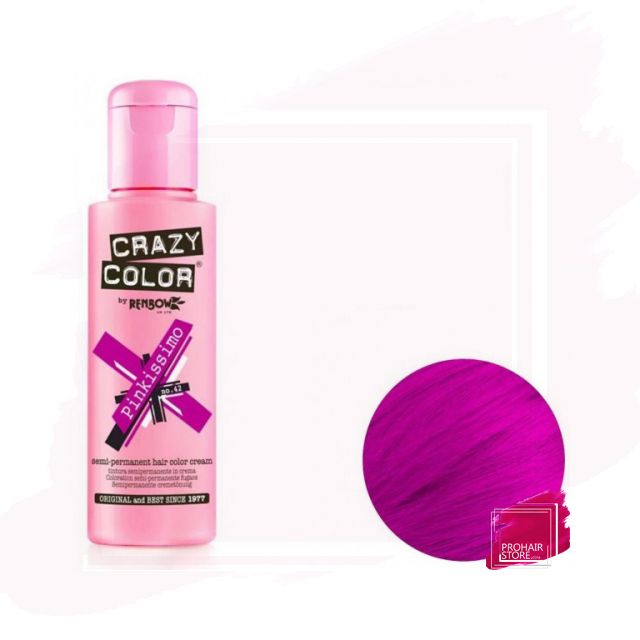 Crazy Color Tinte Semipermanente 42 - Pinkissimo 100ml