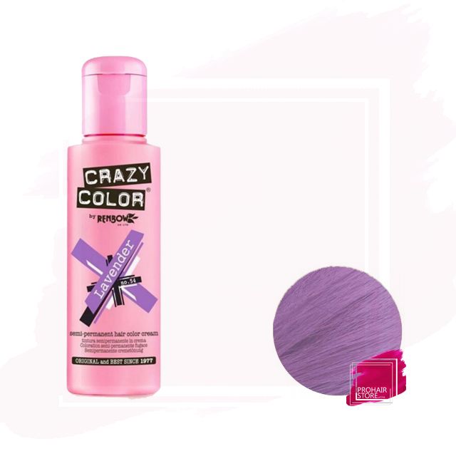 Crazy Color Tinte Semipermanente 54 - Lavender 100ml