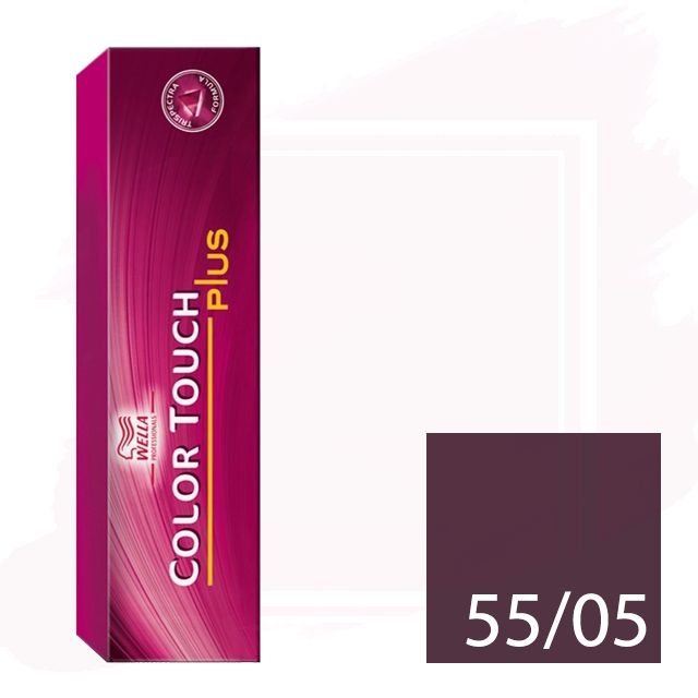 Wella Color Touch Plus Tinte 55/05 - Castaño Claro Intenso Caoba 60ml