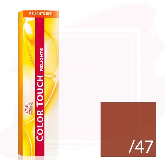 Wella Color Touch Relights Tinte /47 - Cobrizo Marrón 60ml