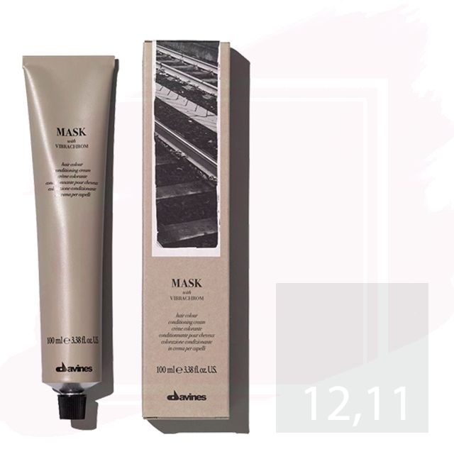 Davines Mask With Vibrachrom Tinte 12.11 - Superaclarante Ceniza Intenso