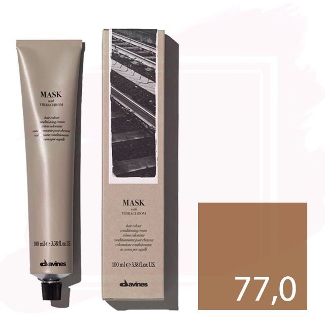 Davines Mask With Vibrachrom Tinte 77.0 - Rubio Intenso Natural