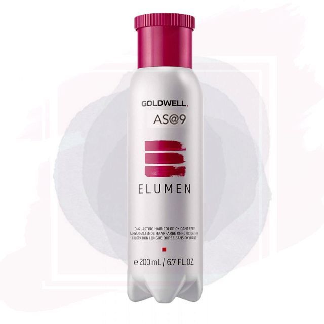 Goldwell Elumen Tinte - AS@9 Rubio Ceniza Plateado