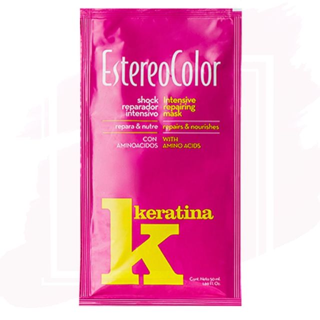 EstereoColor Shock Keratina - Tratamiento Reparador Intensivo 50ml