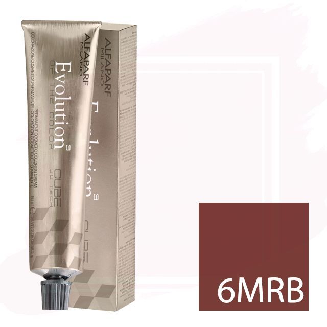 Alfaparf Evolution Tinte Permanente 6MRB - Metallic Ruby Brown 60ml