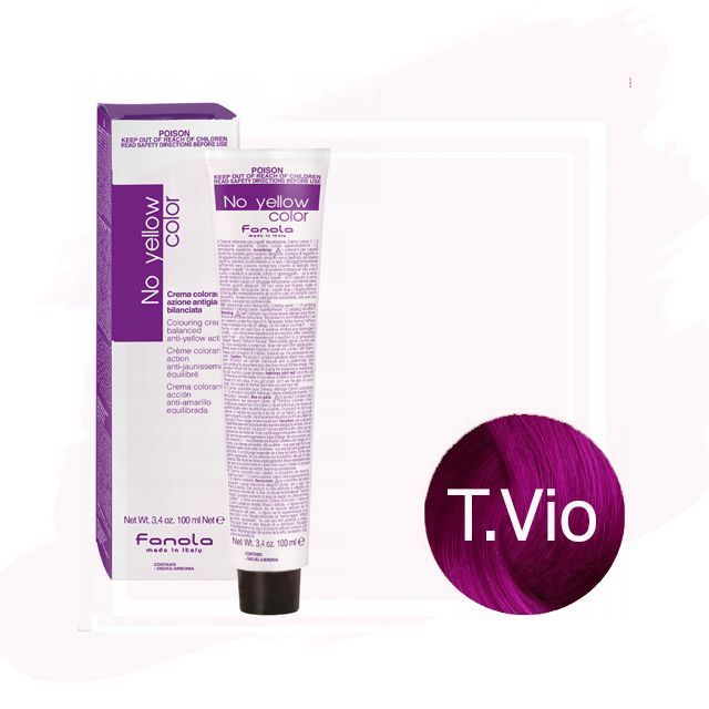 OUTLET Fanola No Yellow Tinte - T.Vio Toner Violeta