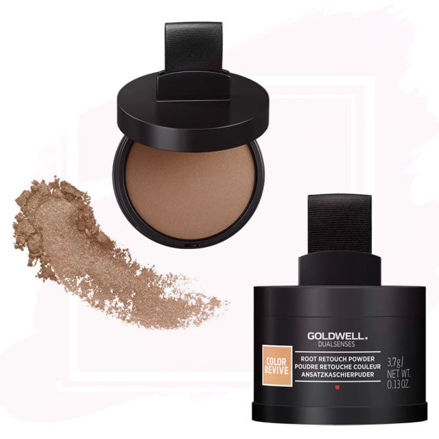 Goldwell Dualsenses Color Revive Polvo Retocador de Raíces - Castaño Medio 3,7g