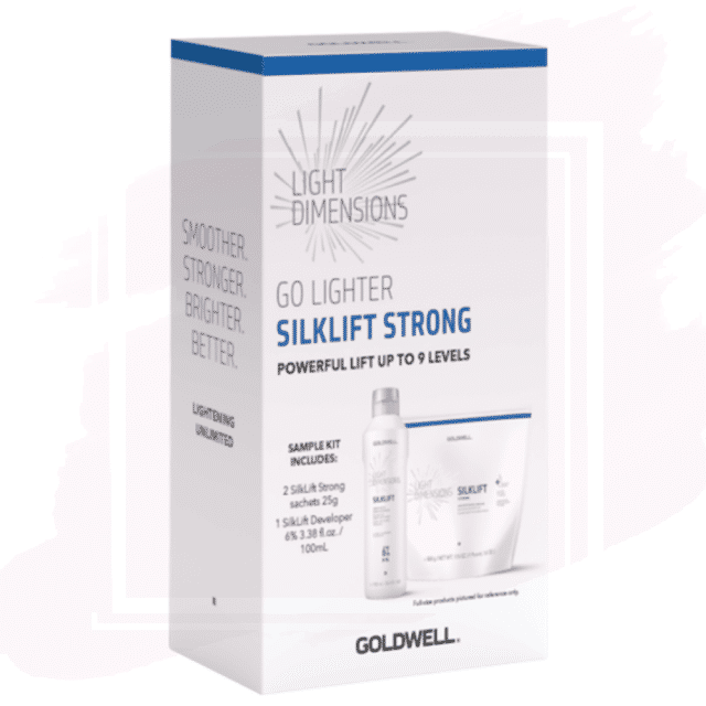 Goldwell Light Dimensions Silklift Control Strong Pack Decoloración Monodosis (Polvo+Oxidante)