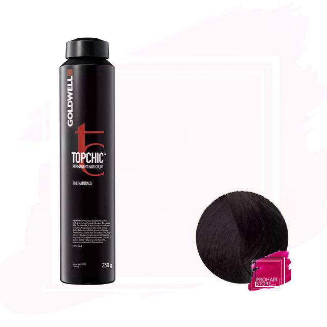 Goldwell Topchic Depósito Tinte 3NA - Castaño Ceniza Natural Oscuro