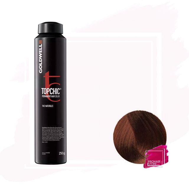 Goldwell Topchic Depósito Tinte 6KS - Cobre Plateado Ennegrecido