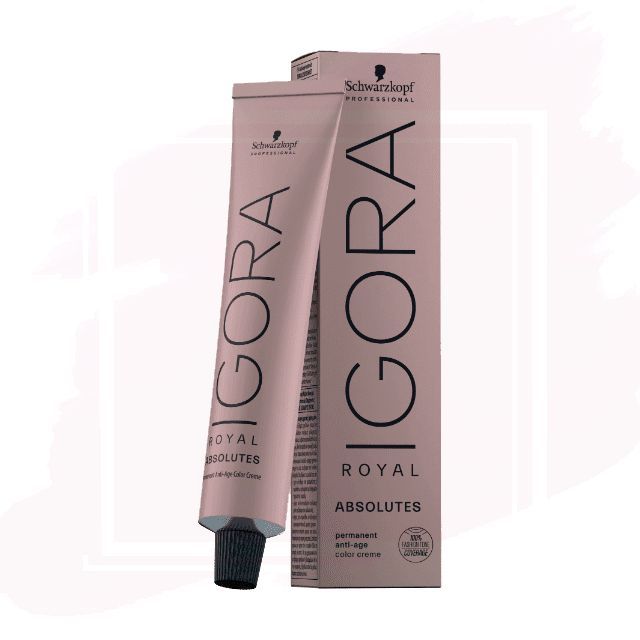 OUTLET Schwarzkopf Igora Royal Absolutes Tinte 4-90 - Castaño Medio Violeta Natural 60ml**