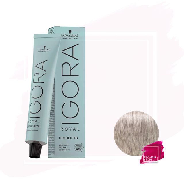 Schwarzkopf Igora Royal Highlifts Tinte Permanente 12-21 - Superaclarante Humo Ceniza 60ml