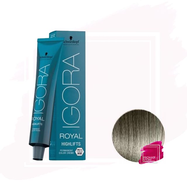 Schwarzkopf Igora Royal Highlifts Tinte Permanente 12-1 - Superaclarante Ceniza 60ml