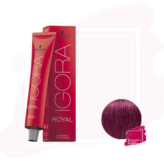 Schwarzkopf Igora Royal Tinte Permanente 0-89 - Intensificador Rojo Violeta 60ml