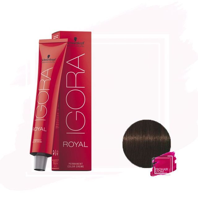 OUTLET Schwarzkopf Igora Royal Tinte Permanente 4-63 - Castaño Medio Marrón Mate 60ml