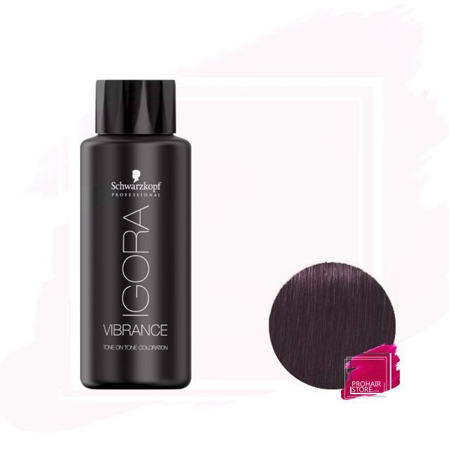 OUTLET Schwarzkopf Igora Vibrance Tinte Semipermanente 3-19 - Castaño Oscuro Ceniza Violeta 60ml