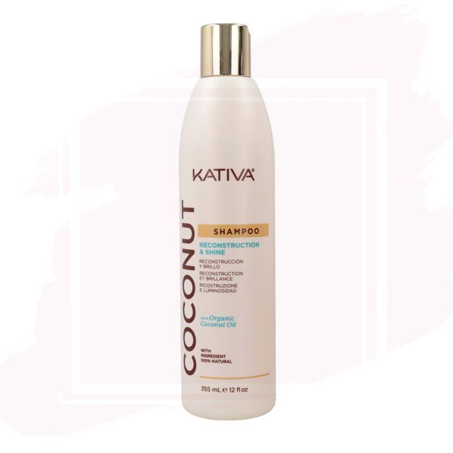 Kativa Coconut Champú Reconstrucción & Brillo 355ml