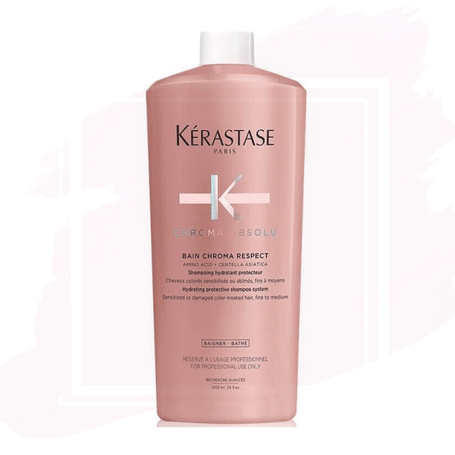 Kérastase Chroma Absolu Bain Chroma Respect Champú Hidratante para Cabello Coloreado Fino 1000ml