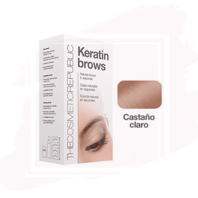 The Cosmetic Republic Keratin Brows Castaño Claro