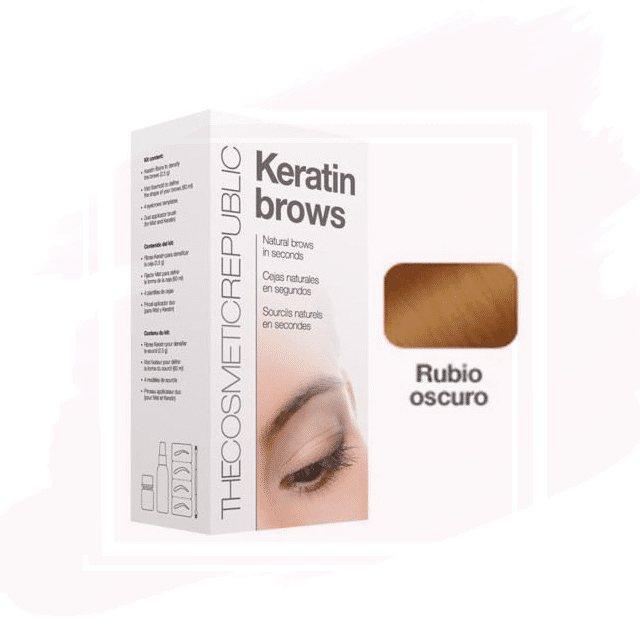 The Cosmetic Republic Keratin Brows Rubio Oscuro