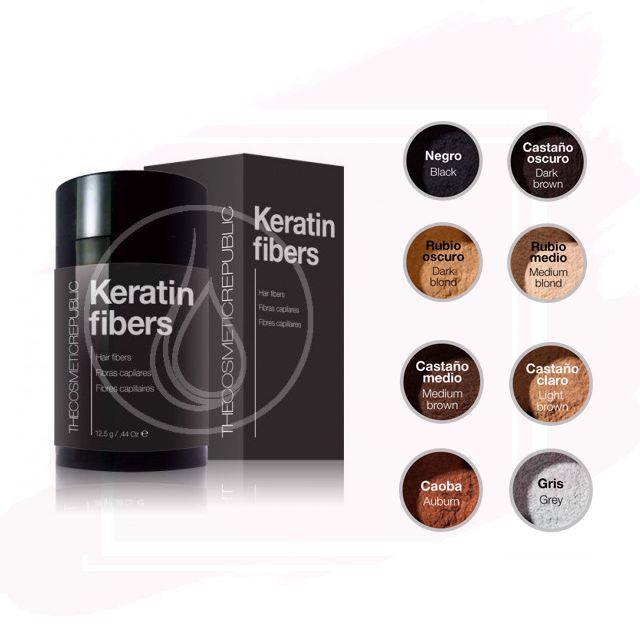 The Cosmetic Republic Keratin Fibers 12.5gr Castaño Oscuro