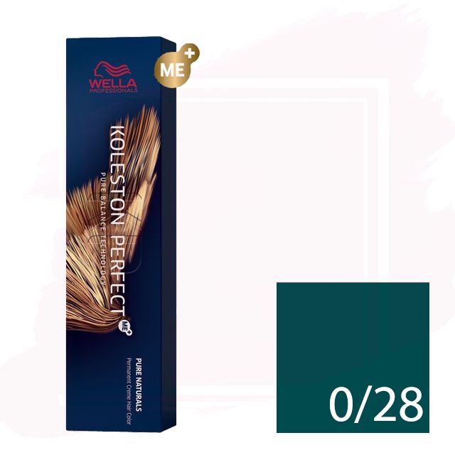 OUTLET Wella Koleston Perfect Me+ Tinte 0/28 - Mate Perla 60ml