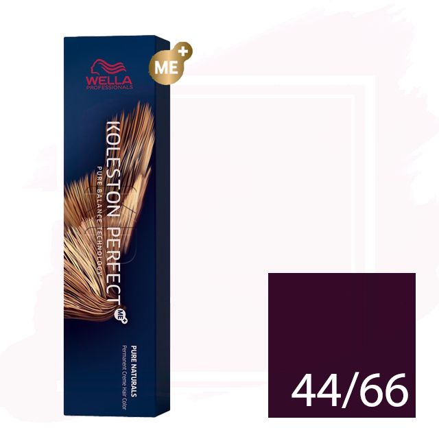 Wella Koleston Perfect Me+ Tinte 44/66 - Castaño Medio Violeta Intenso 60ml