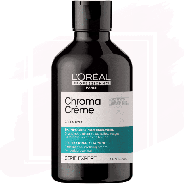 L'Oréal Serie Expert Chroma Crème Champú con Pigmento Verde 300ml