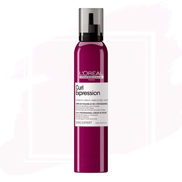 L'Oréal Serie Expert Curl Expression Mousse en Crema 10 en 1 para Cabellos Rizados 250ml