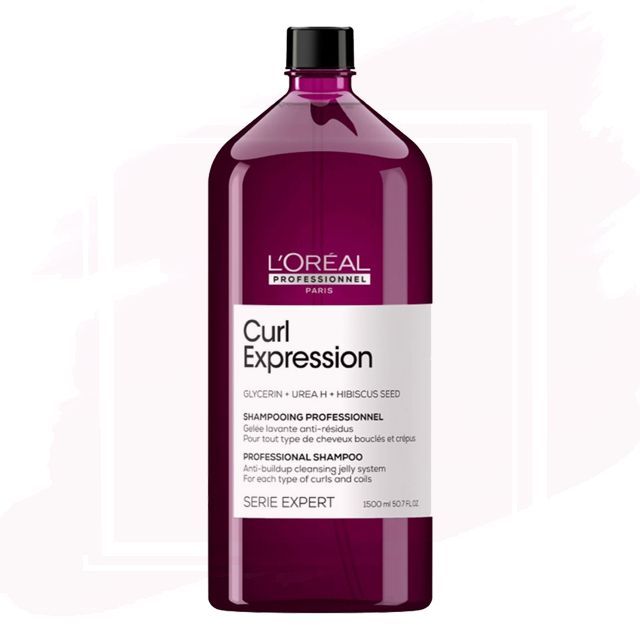 L'Oréal Serie Expert Curl Expression Champú Sin Sulfatos en Gel Anti-Acumulación 1500ml