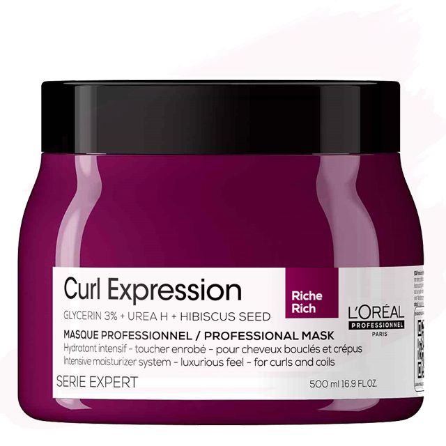 L'Oréal Serie Expert Curl Expression Mascarilla Hidratante Intensiva con Glicerina 3% 500ml