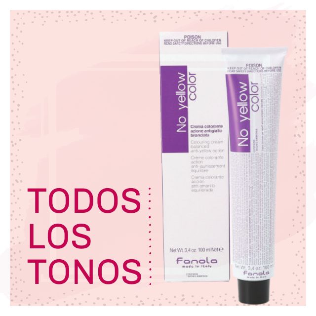 Todos los Tonos Fanola No Yellow Tinte 100ml