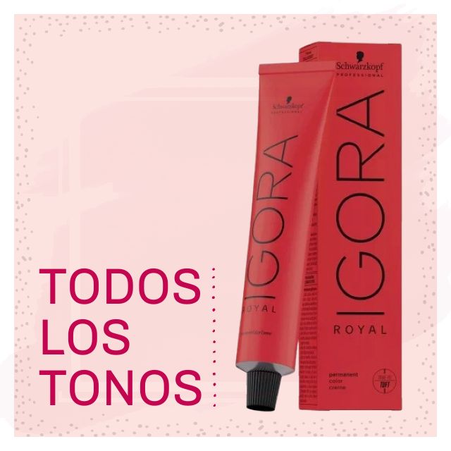 TODOS LOS TONOS Schwarzkopf Igora Royal Tinte 60ml