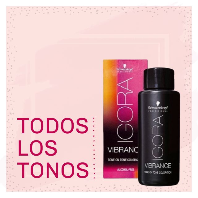 TODOS LOS TONOS Schwarzkopf Igora Vibrance Tinte 60ml