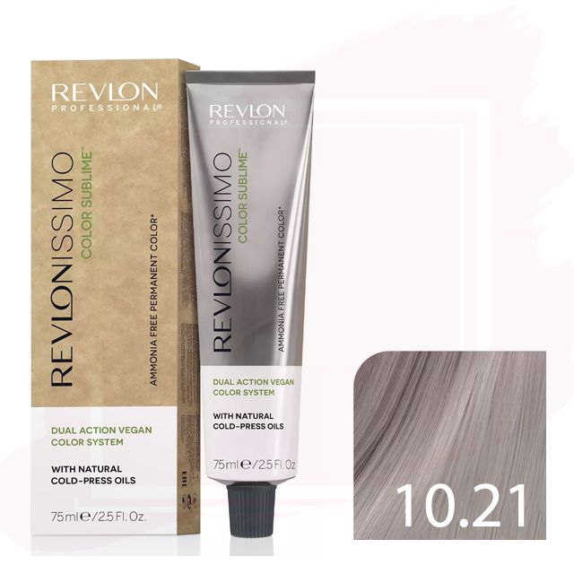 Revlonissimo Color Sublime Tinte Vegano 10.21 - Rubio Clarísimo Irisado Ceniza 75ml