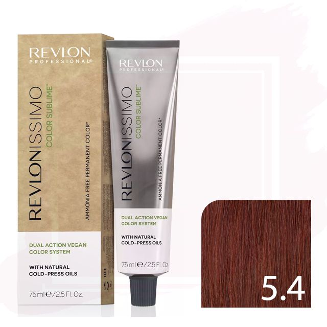 Revlonissimo Color Sublime Tinte Vegano 5.4 - Castaño Claro Cobrizo 75ml