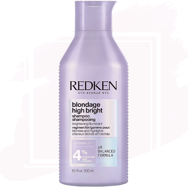 Redken Blondage High Bright Champú Iluminador para Cabellos Rubios 300ml