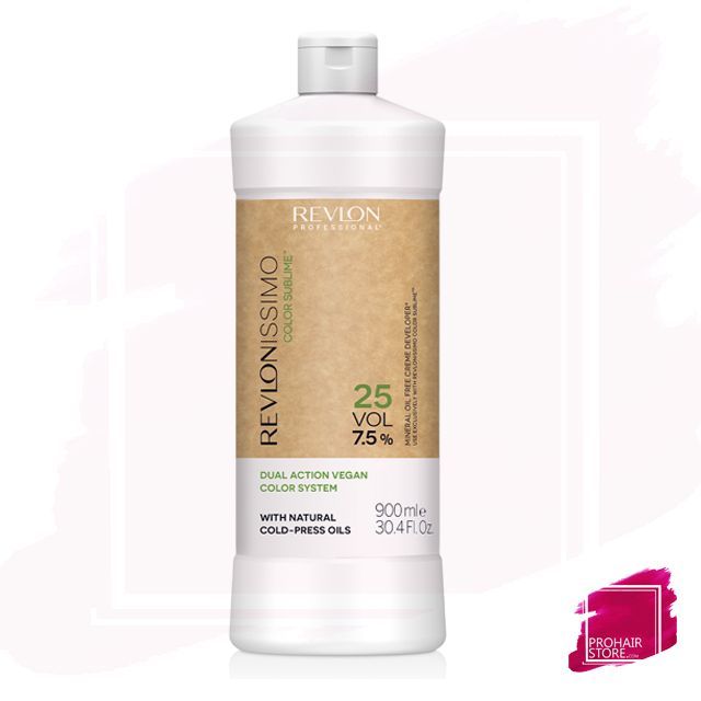 Revlonissimo Color Sublime Developer Oxidante Vegano 25vol 7,5% 900ml