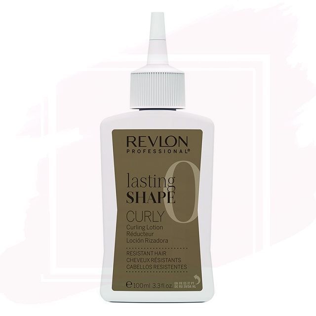 Révlon Lasting Shape Curly Líquido de Permanente 0 para Cabellos Resistentes 100ml (1 frasco)