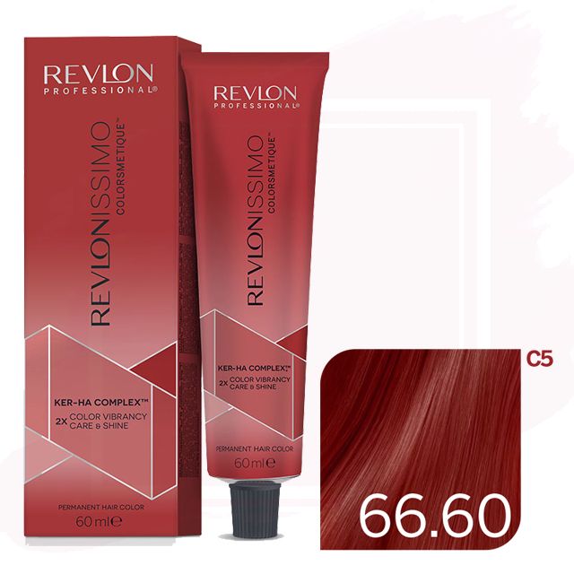 Revlonissimo Colorsmetique Tinte Permanente 66.60 - C5 Rojo Intenso 60ml