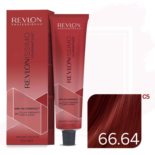 Revlonissimo Colorsmetique Tinte Permanente 66.64 - C5 Rojo Cobrizo Intenso 60ml