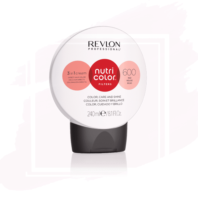 Revlon NutriColor Filters Mascarilla de Color 600 - Rojo Fuego 240ml