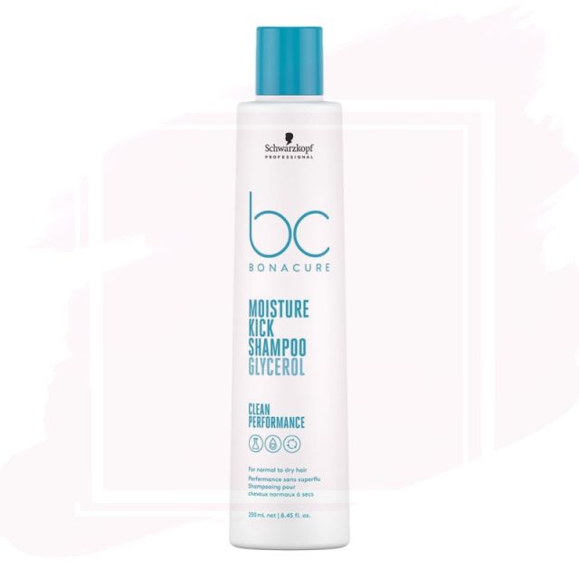 Schwarzkopf Bonacure Moisture Kick Glycerol Champú para Cabello Seco 250ml