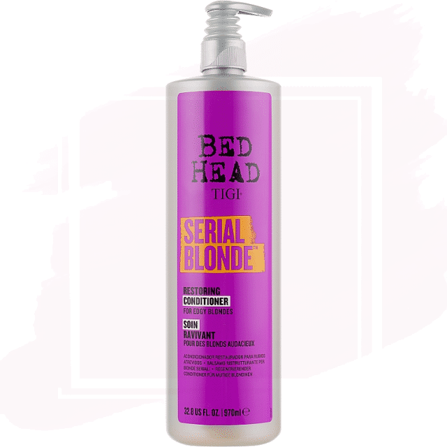 Tigi Bed Head Serial Blonde Acondicionador para Cabellos Rubios 970ml